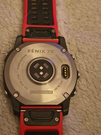 Used Garmin fēnix 7X Sapphire Solar bike — image 2 of 7
