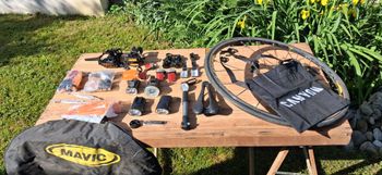 Used Mavic Decathlon / Btwin Grand lot accessoires de velo bike