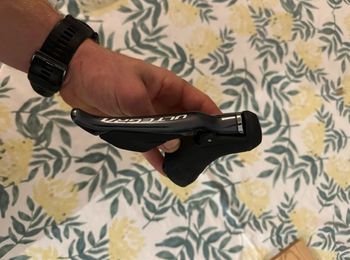 Used Shimano Ultegra Di2 ST-R8070-L Left Brake Lever 11 vitesses bike