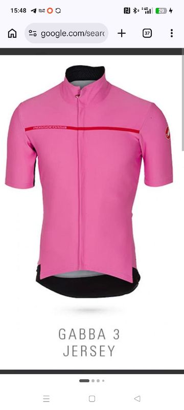 Brugt Castelli Gabba Perfecto Rosa Limited Edition Cycling Clothing