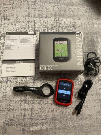 Used Garmin Edge 530 GPS Cycling Computer bike
