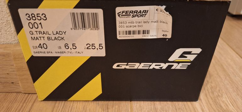 Used Gaerne G trail lady matt black bike — image 4 of 4