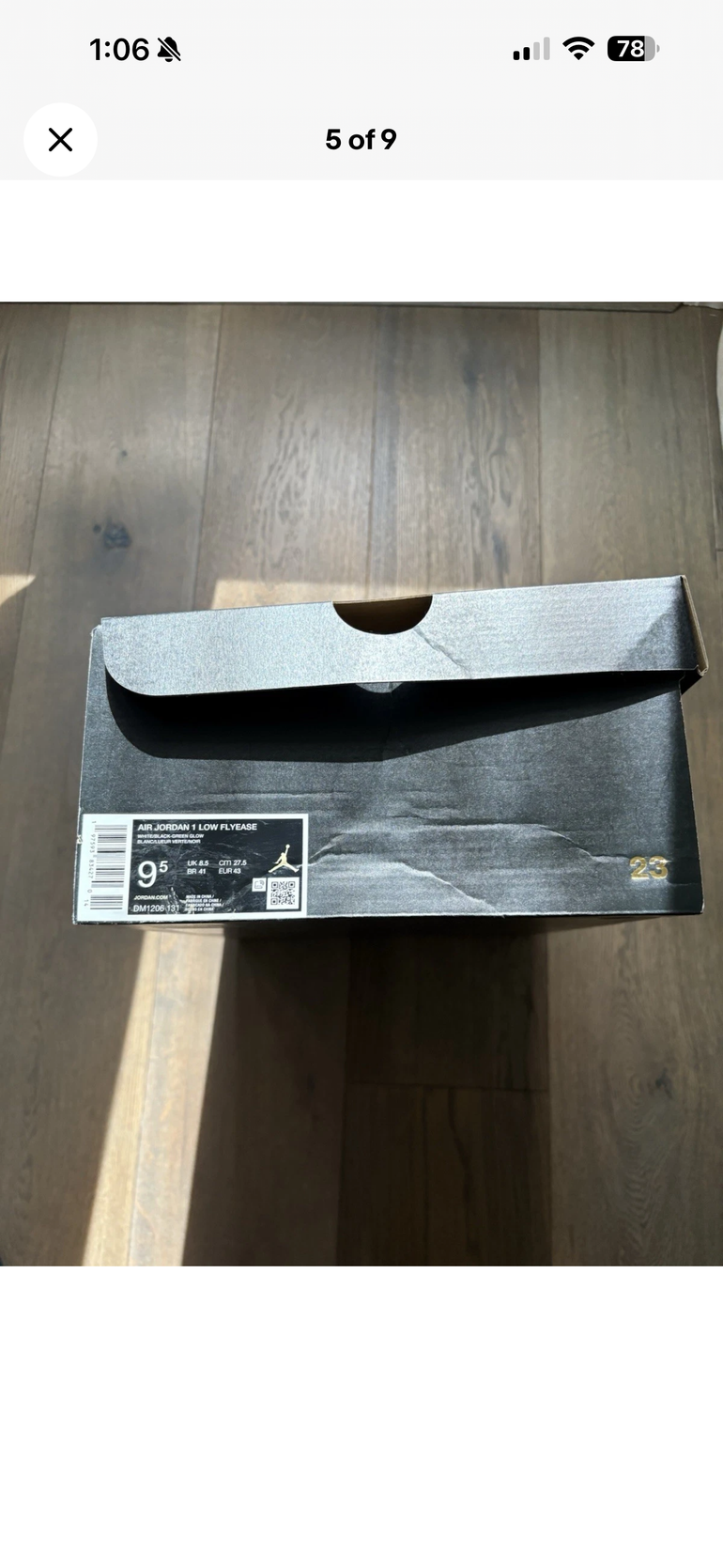 Used Nike Air Jordan Nike Air Jordan1 Low Easy-On 2024 bike — image 3 of 7