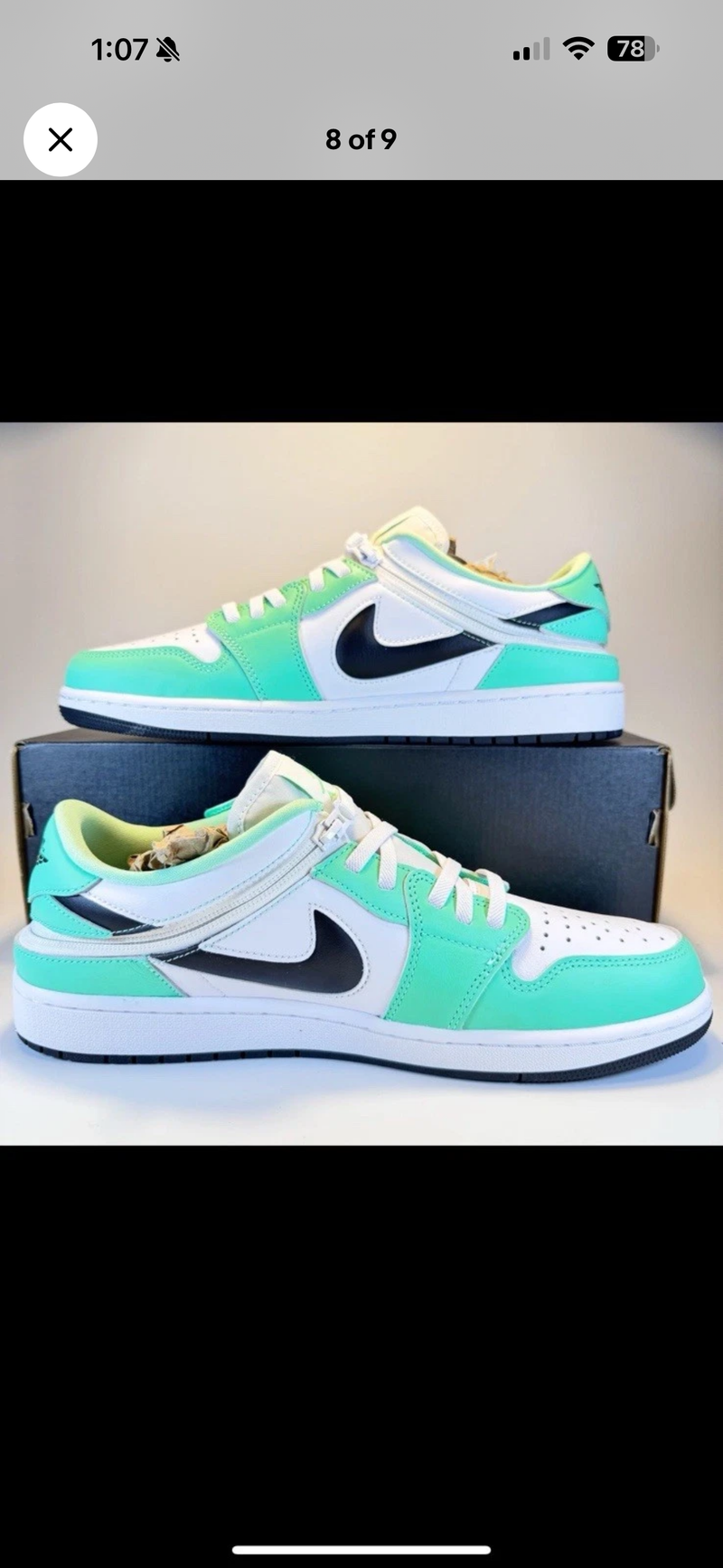 Used Nike Air Jordan1 Low Easy-On 2024 Basketball