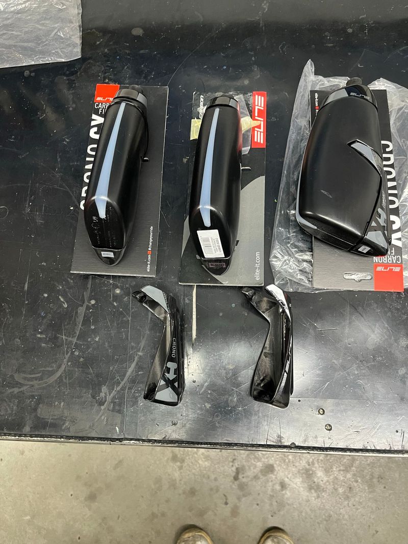 Used Elite cx crono carbon fiber 2025 Cycling Accessories