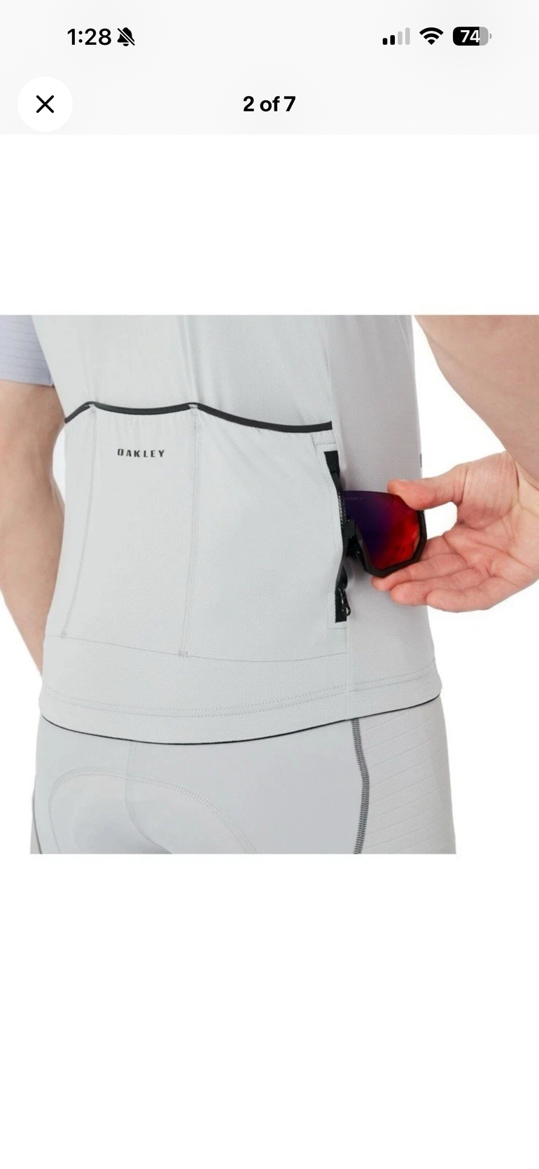 Used Oakley Jawbreaker Premium Road cycling jersey bike — image 4 of 7