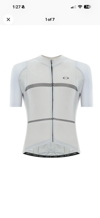 Used Oakley Jawbreaker Premium Road cycling jersey bike
