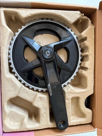 Brugt Sram Rival AXS Quarq Crankset 175mm 2022 Drivetrain & Pedals