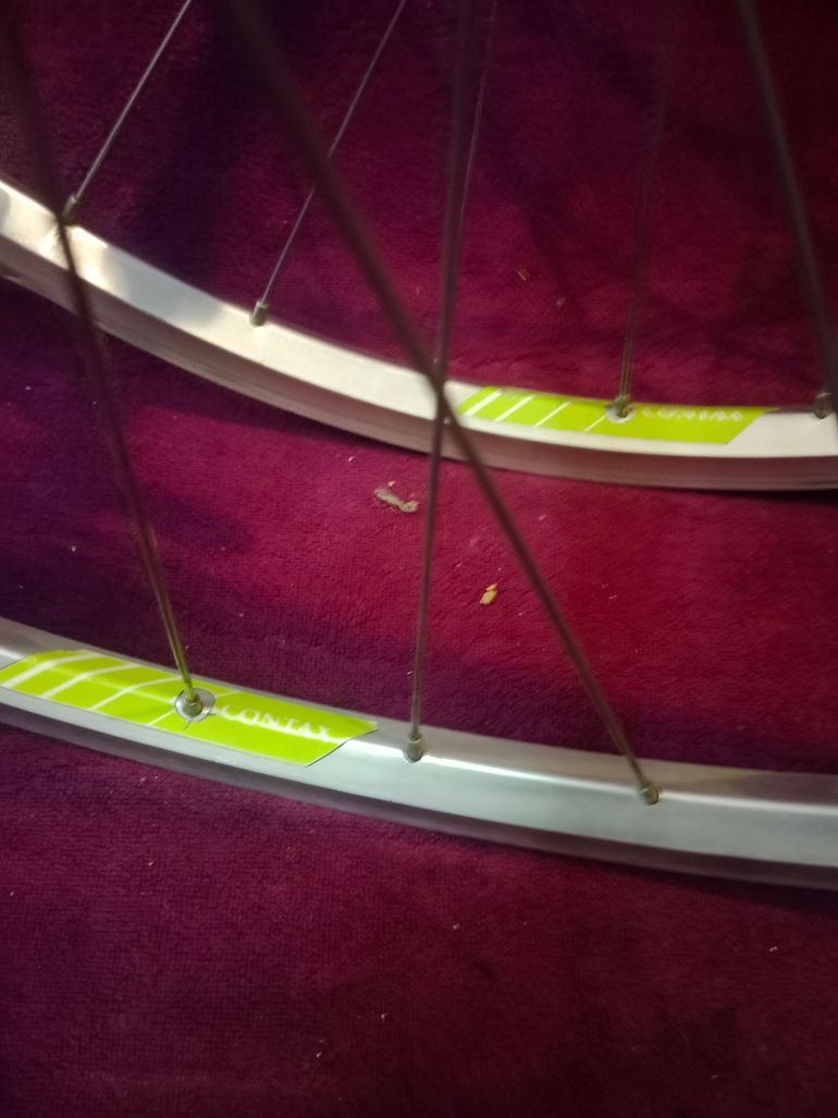 Used Ruote su cerchi Campagnolo contax e mozzi shimano XT mtb, mountain bike bike — image 6 of 11