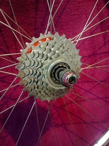 Used Ruote su cerchi Campagnolo contax e mozzi shimano XT mtb, mountain bike bike — image 4 of 11