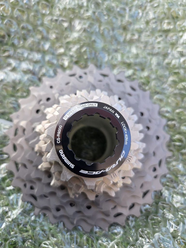 Used Shimano CS-R9200 Dura-Ace 12-speed Cassette 2026 bike — image 2 of 3