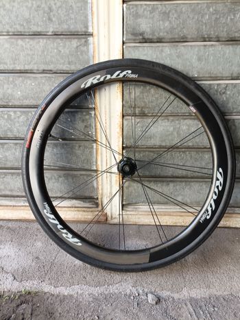 Used Rolf Ares4 AR Carbon Clincher Disc Brake Wheelset bike — image 9 of 9