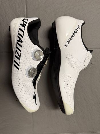 Used Specialized S-Works Torch White Team Size 42.5 2023 bike — image 7 of 8