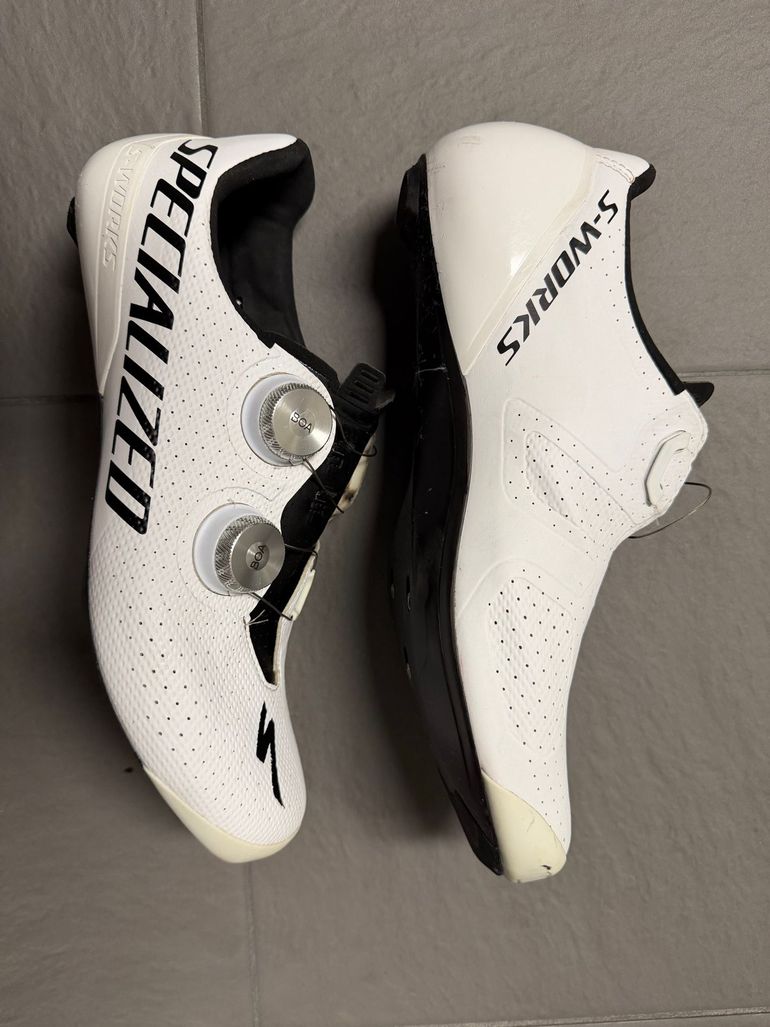 Used Specialized S-Works Torch White Team Size 42.5 2023 bike — image 7 of 8