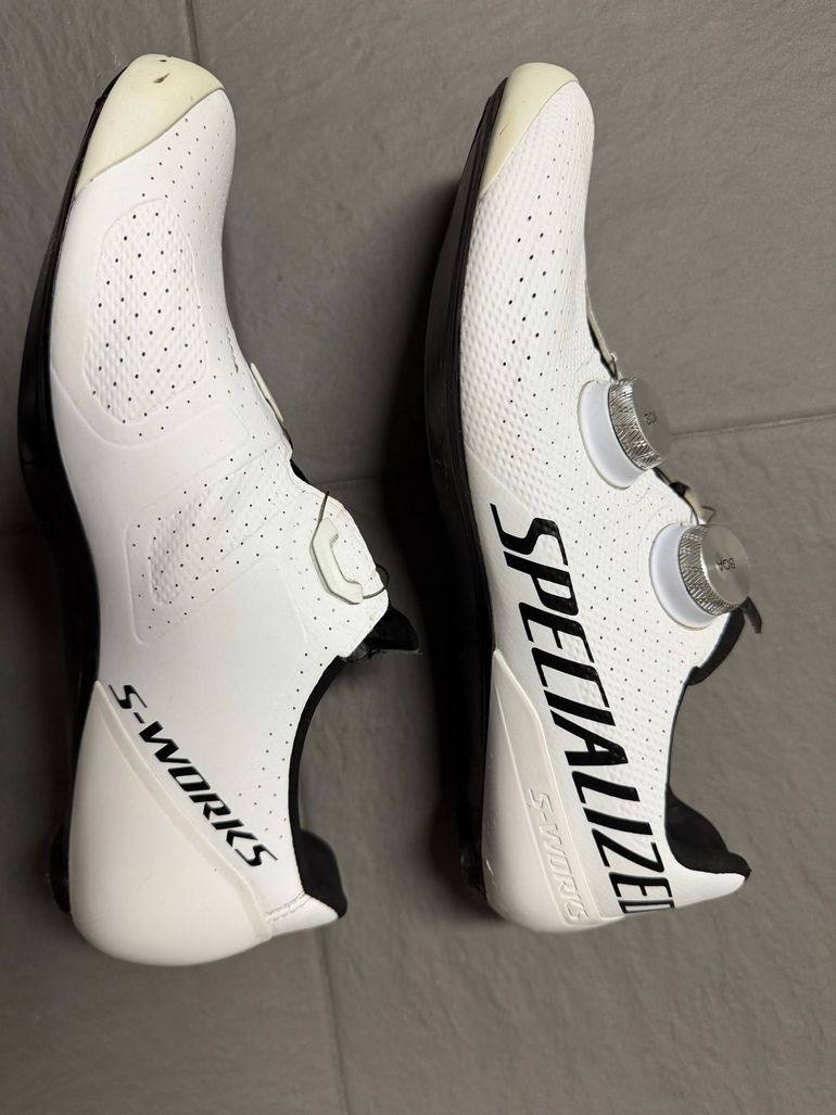 Used Specialized S-Works Torch White Team Size 42.5 2023 bike — image 8 of 8