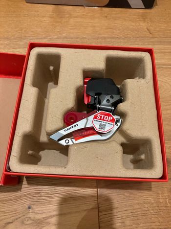 Used Sram Rival AXS Wide Front Derailleur bike
