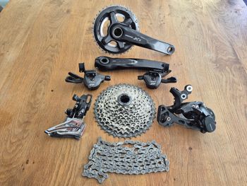Used Shimano Deore XT M8000 2x11 speed bike