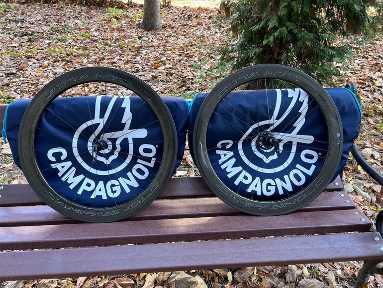 Used Campagnolo Bora WTO 60 C23 Disc Brake 2022 bike — image 1 of 11