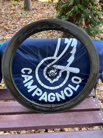 Used Campagnolo Bora WTO 60 C23 Disc Brake 2022 bike — image 10 of 11