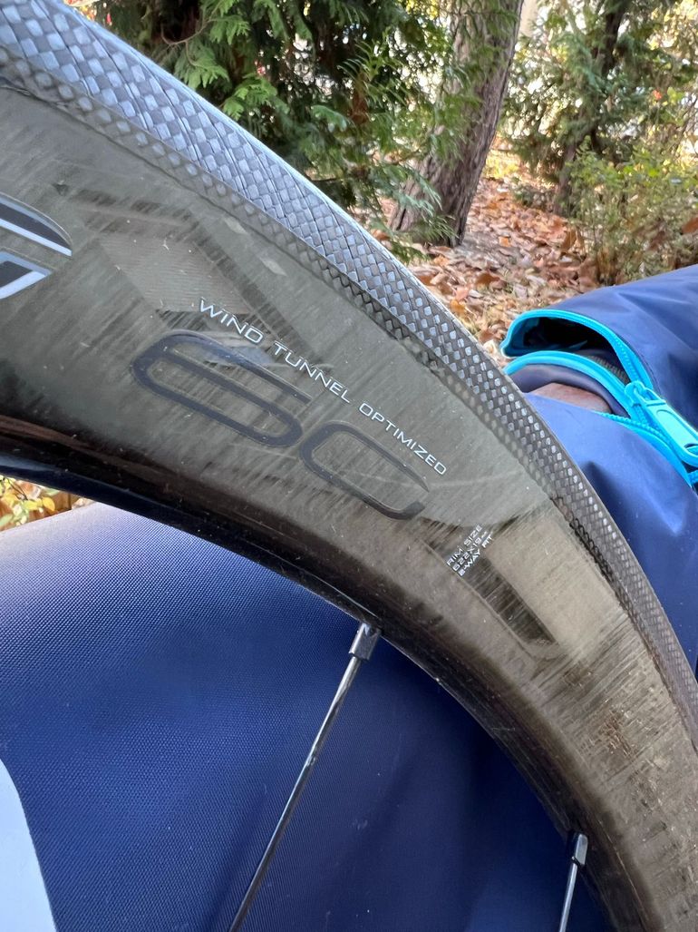 Used Campagnolo Bora WTO 60 C23 Disc Brake 2022 bike — image 7 of 11