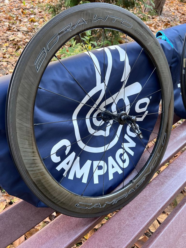 Used Campagnolo Bora WTO 60 C23 Disc Brake 2022 bike — image 2 of 11