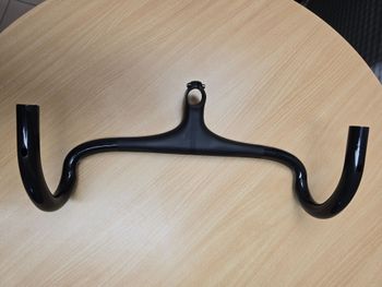 Used Bontrager XXX Integrated Handlebar 40cm x 90mm Black bike — image 7 of 7