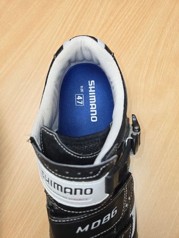 Used Shimano MD86 MTB SPD Shoe Size 46 bike — image 3 of 5