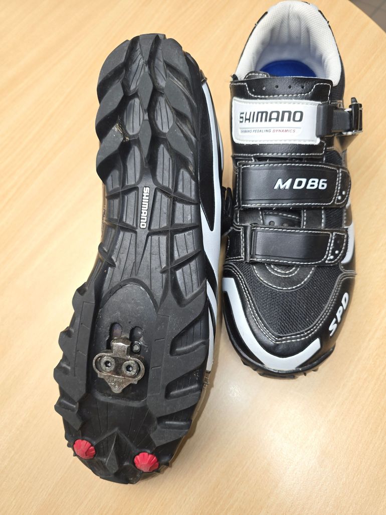 Used Shimano MD86 MTB SPD Shoe Size 46 bike — image 2 of 5