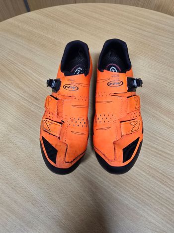 Used Northwave Fahrradschuhe mit SPD Orange Gr. 38 bike