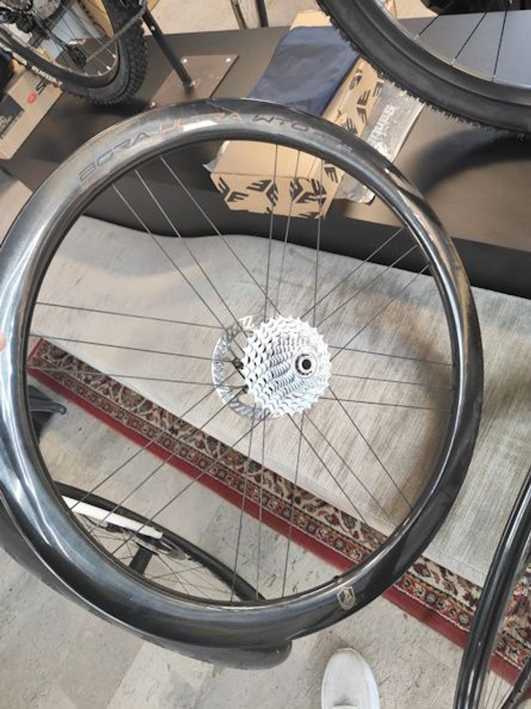 Used Campagnolo Bora Ultra WTO 45 Disc Brake 2025 bike — image 4 of 8