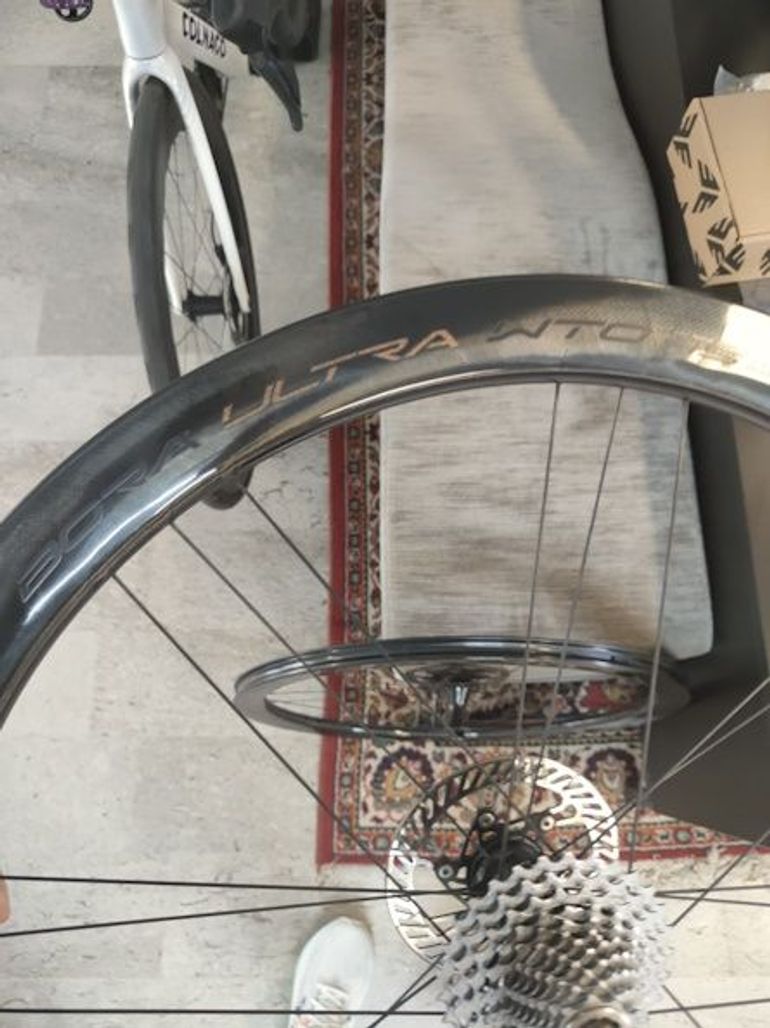 Used Campagnolo Bora Ultra WTO 45 Disc Brake 2025 bike — image 3 of 8