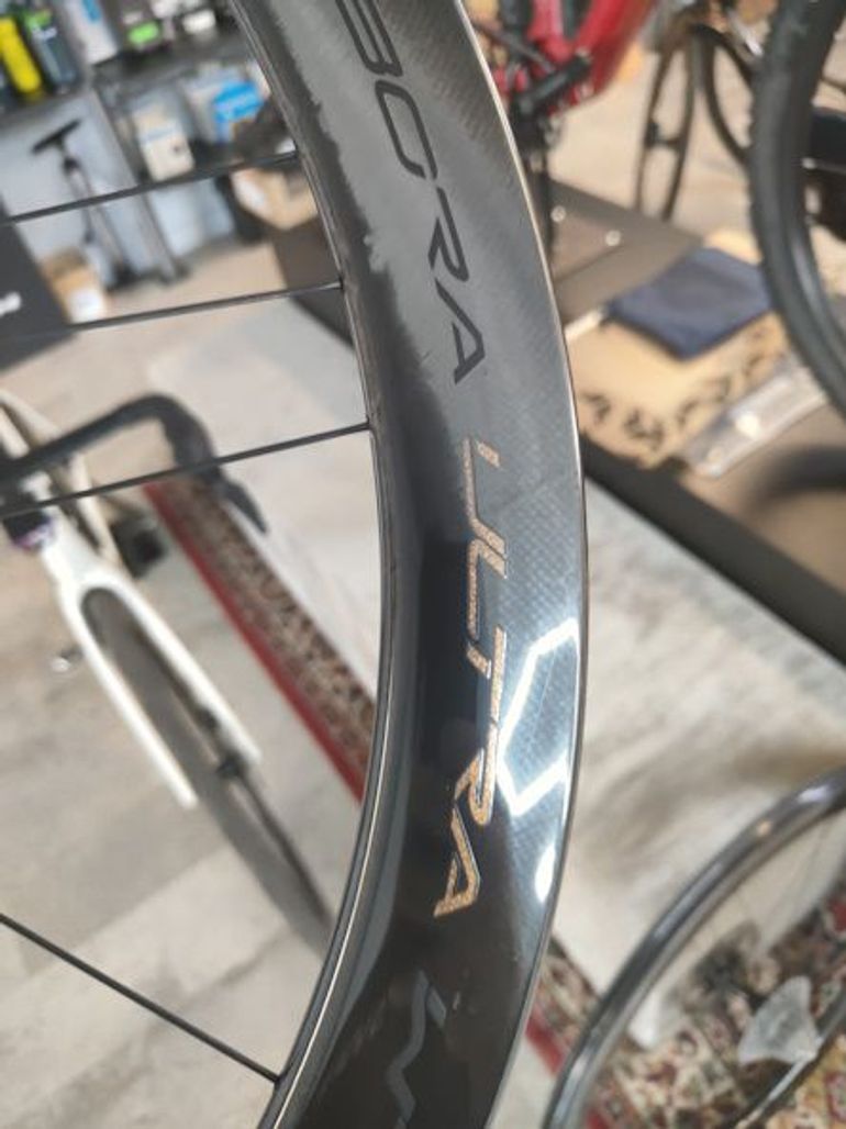 Used Campagnolo Bora Ultra WTO 45 Disc Brake 2025 bike — image 8 of 8