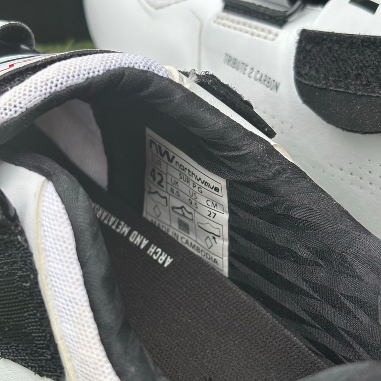 Used Northwave Tribute 2 Carbon Triathlon Shoes 2025 bike — image 6 of 9
