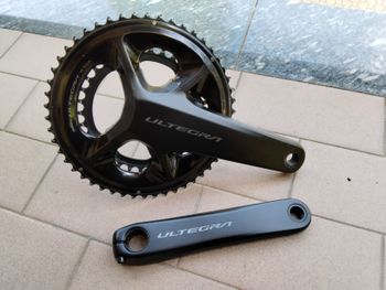 Used Shimano ULTEGRA 50/34 Crank 172.5mm bike