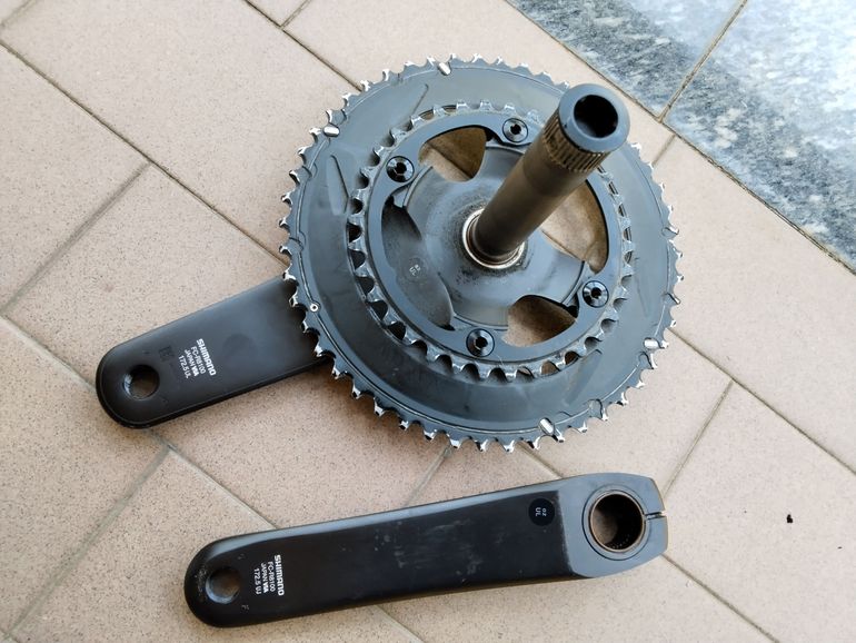 Used Shimano ULTEGRA 50/34 Crank 172.5mm bike — image 3 of 3