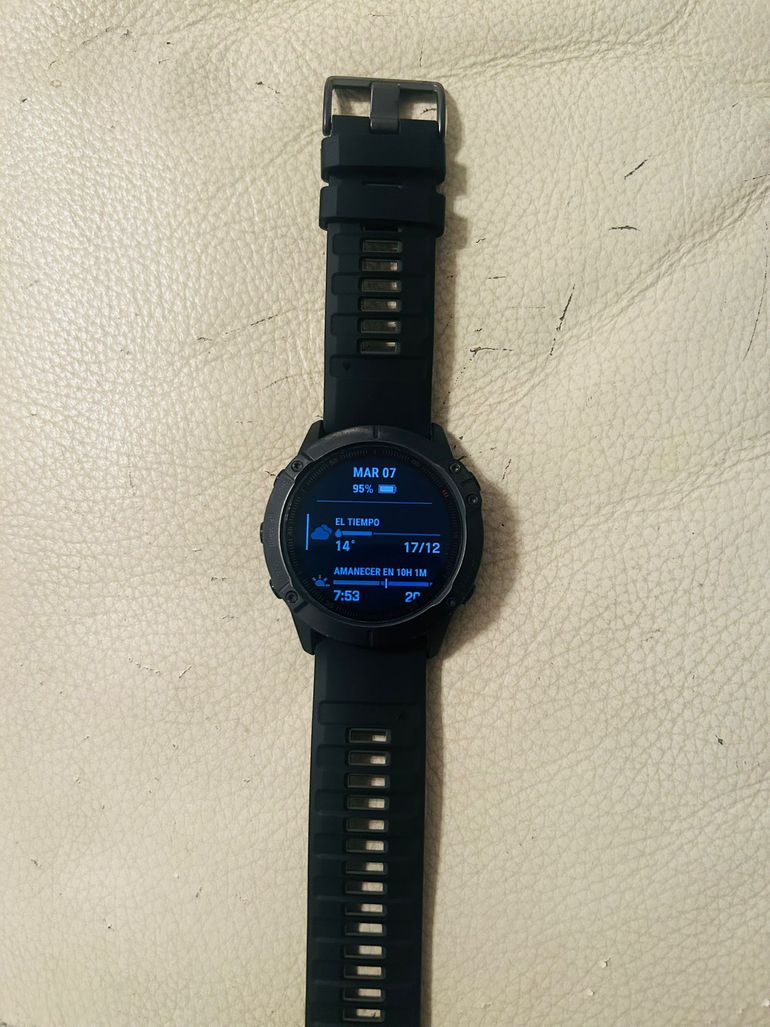 Used Garmin Fenix 6X Sapphire GPS Watch 2020 bike — image 4 of 4