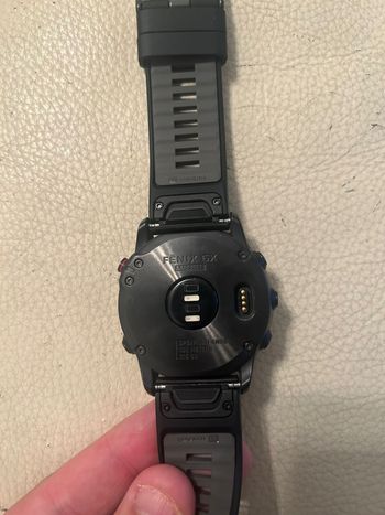 Used Garmin Fenix 6X Sapphire GPS Watch 2020 bike — image 2 of 4