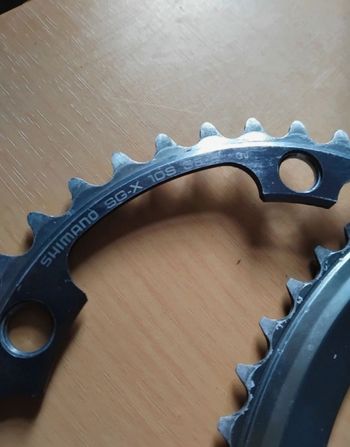 Used Shimano Dura-Ace SG-X 10 Speed 53/39 Chainrings bike — image 3 of 9