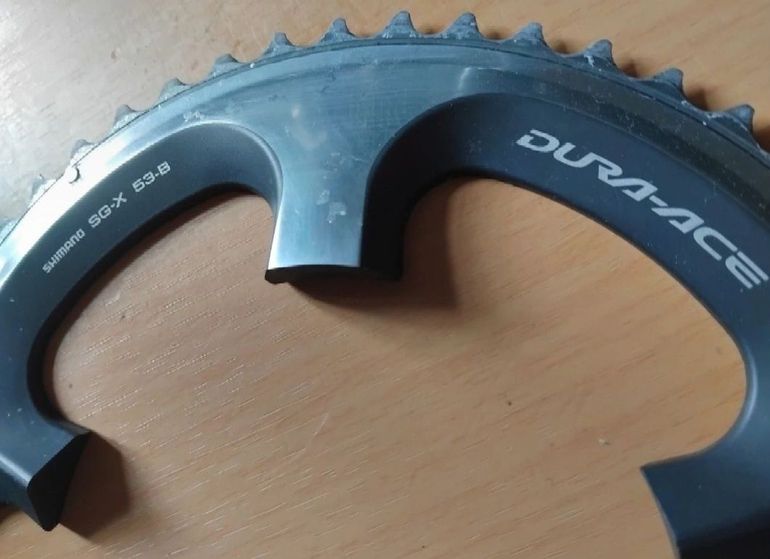 Used Shimano Dura-Ace SG-X 10 Speed 53/39 Chainrings bike — image 4 of 9