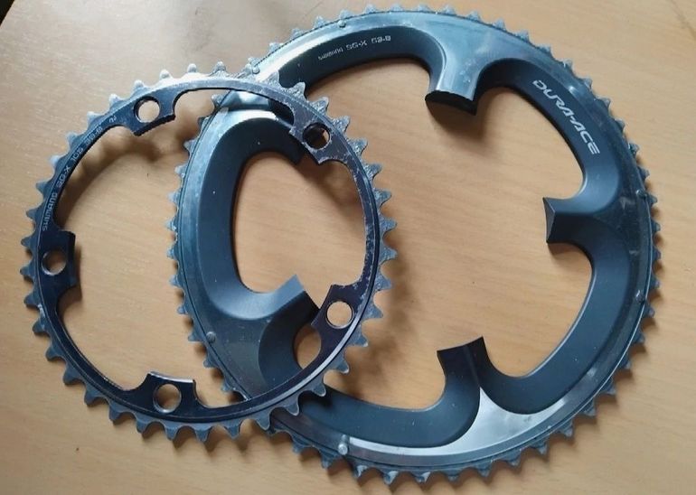 Used Shimano Dura-Ace SG-X 10 Speed 53/39 Chainrings bike — image 1 of 9