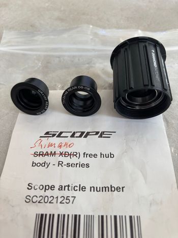 Used Shimano Free Hub Body - R-series 2026 bike — image 3 of 3