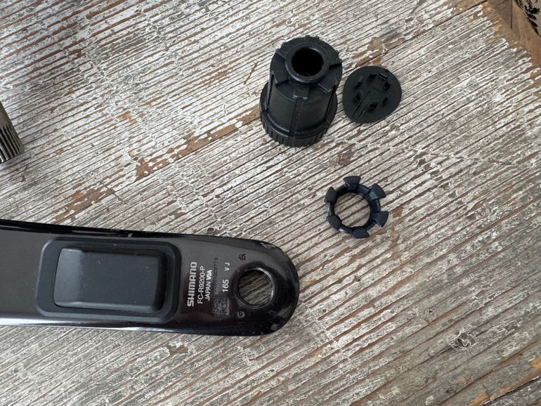 Used Shimano Dura Ace FC-R9200 Power Meter Crank 165mm 2024 bike — image 2 of 2