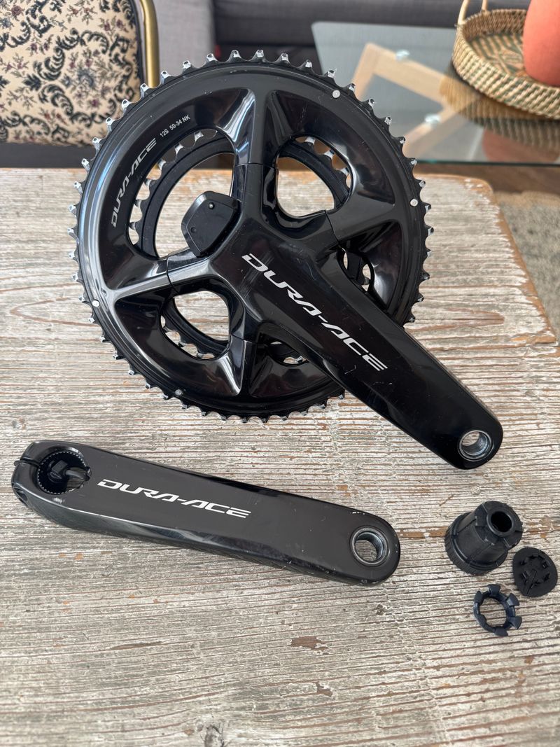 Used Shimano Dura Ace FC-R9200 Power Meter Crank 165mm 2024 Drivetrain & Pedals