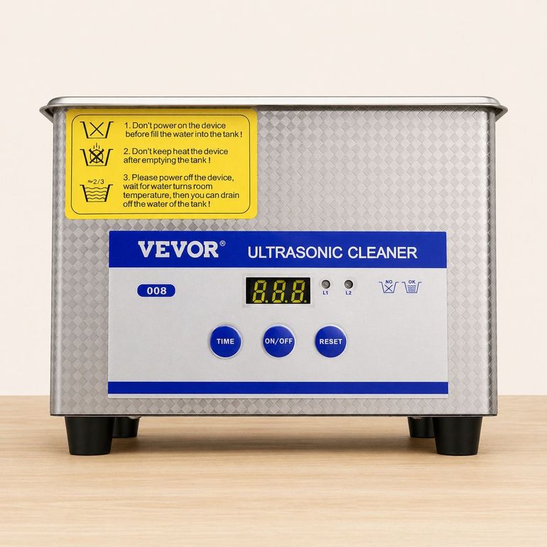 Used VEVOR Ultrasonic Cleaner 800ml 35W 40kHz 2026 bike — image 10 of 10