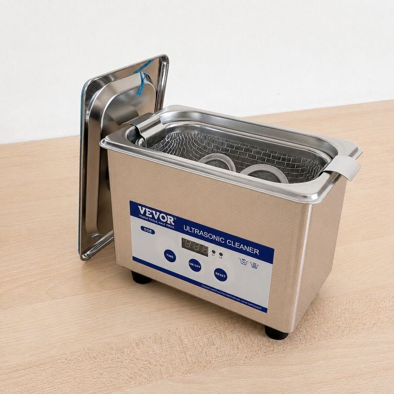 Used VEVOR Ultrasonic Cleaner 800ml 35W 40kHz 2026 bike — image 7 of 10