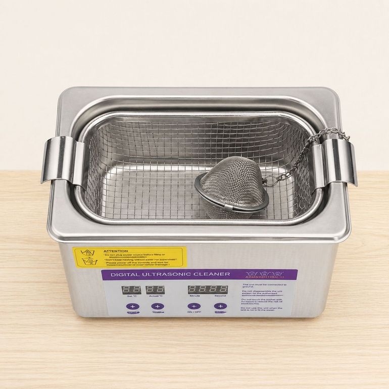 Used VEVOR Ultrasonic Cleaner 800ml 35W 40kHz 2026 bike — image 6 of 10