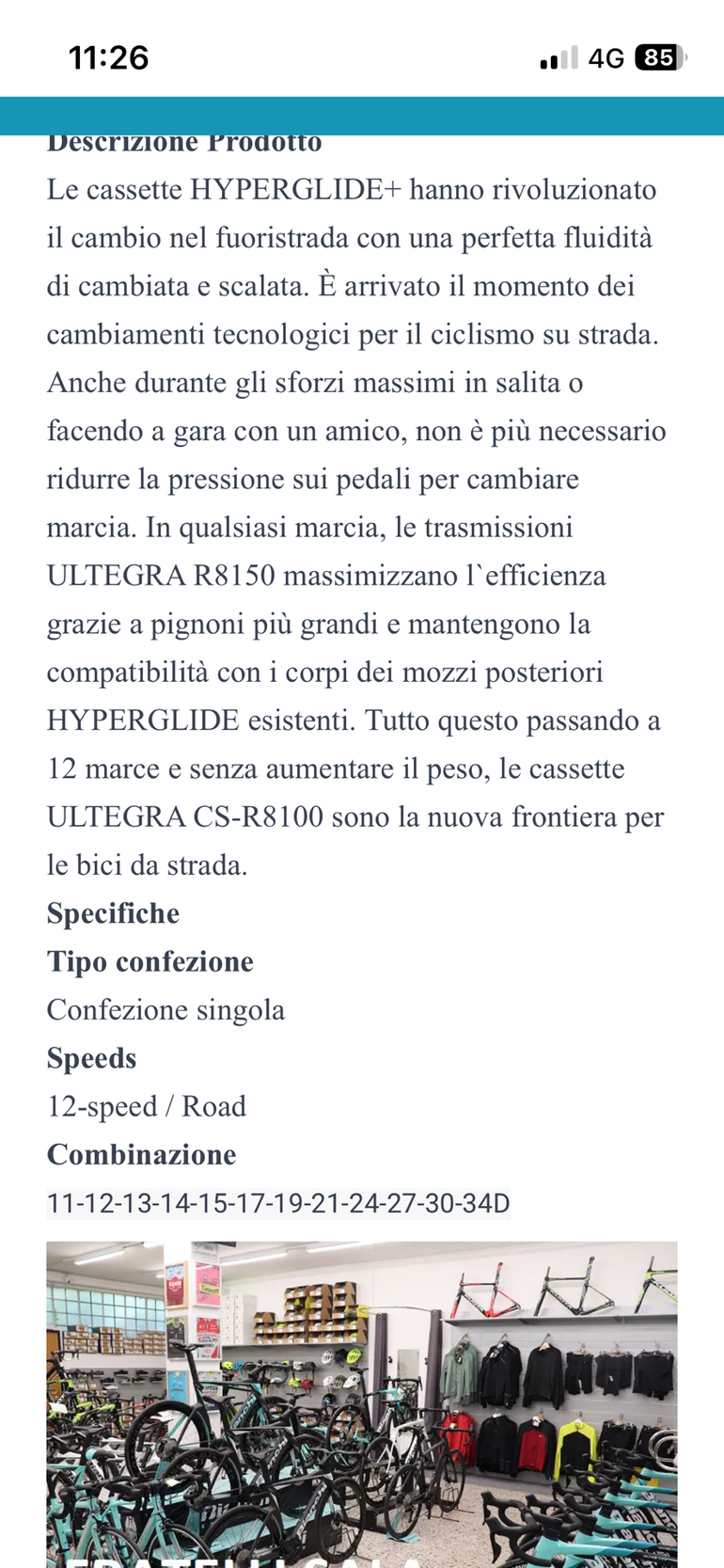 Used Rose One-piece gravel 2024 bike — image 6 of 6