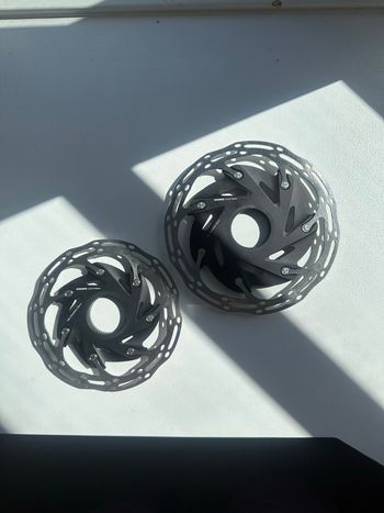 Used Sram CLX-R Brake Rotors 140mm + 160mm 2026 bike