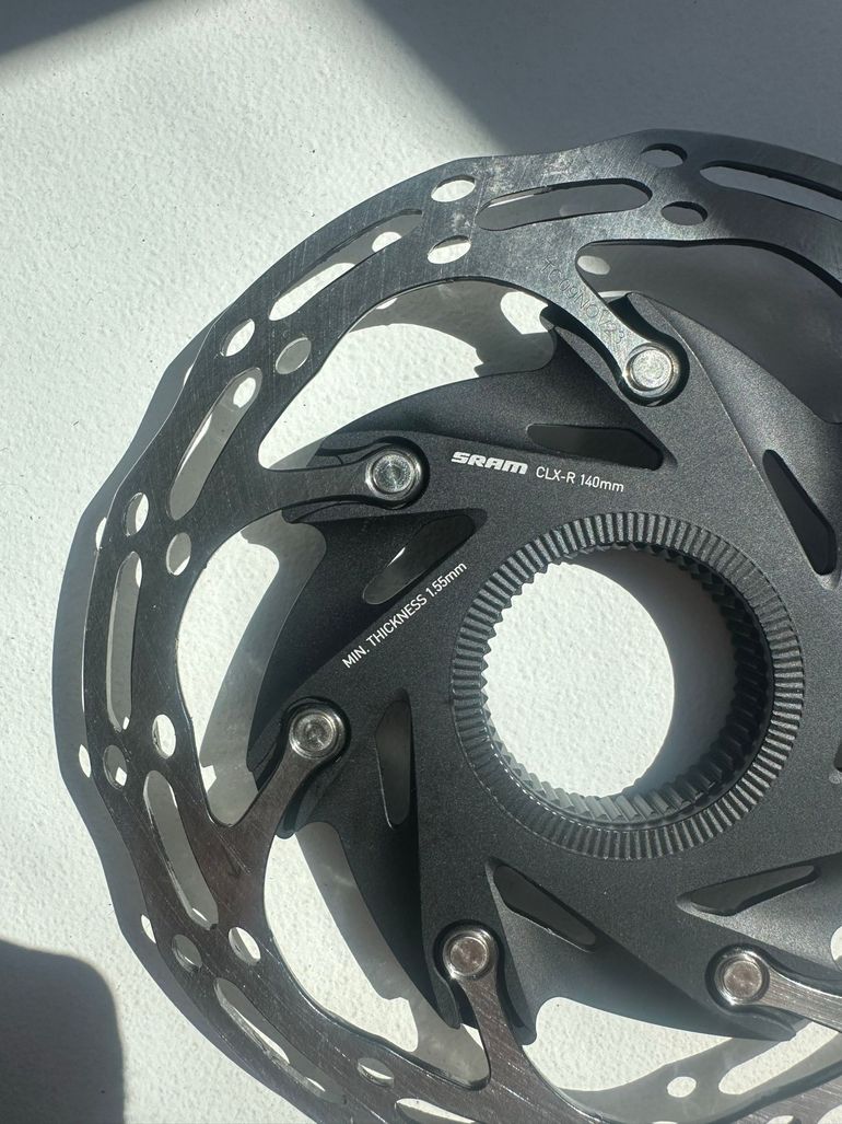 Used Sram CLX-R Brake Rotors 140mm + 160mm 2026 bike — image 4 of 4