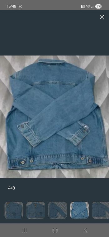 Used mango jacket denim XXL bike — image 4 of 7